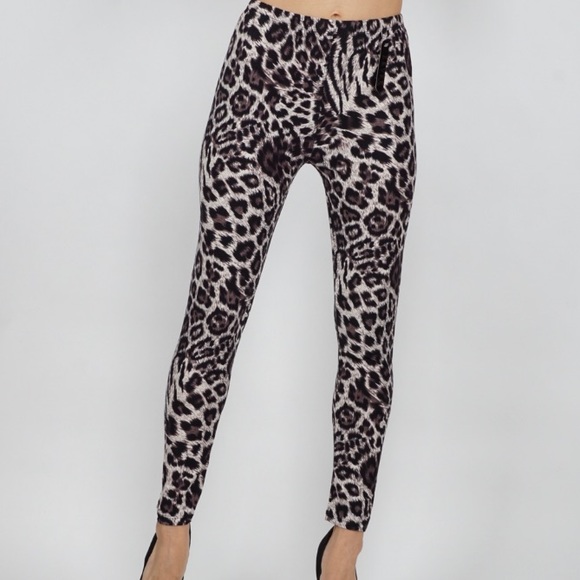 Always Pants - Animal print casual leggings. Slxc1